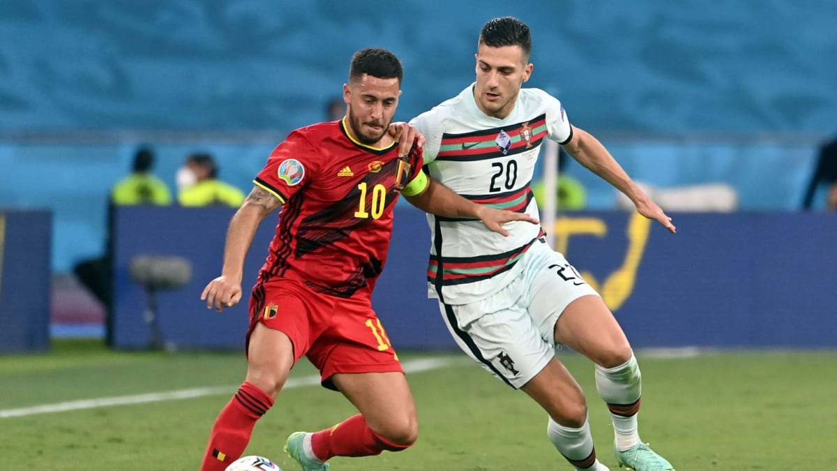 Osmifinále mezi Belgií a Portugalskem přineslo střet dvou favoritů turnaje.