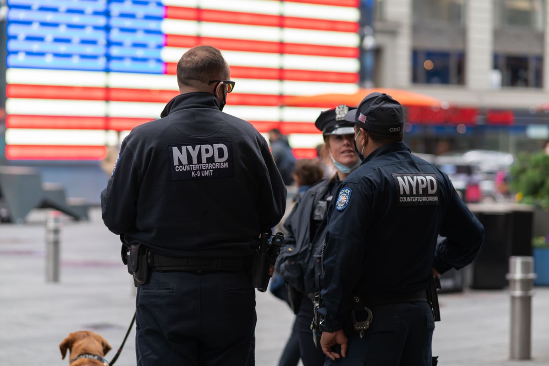 Policejní dozor na Times Square