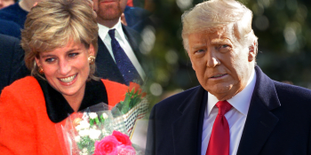 Ze zadku do zadku, odmítla lady Diana Trumpovu kytici na své poslední narozeniny