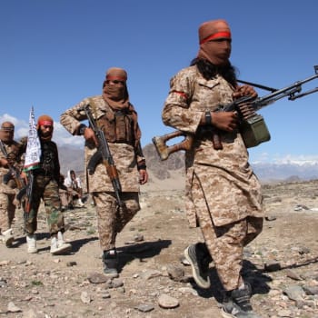 Bojovníci Tálibánu v provincii Laghmán
