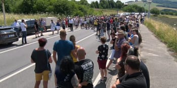 Další protesty na slovenských hranicích. Pendleři blokovali přechody s ČR i Maďarskem