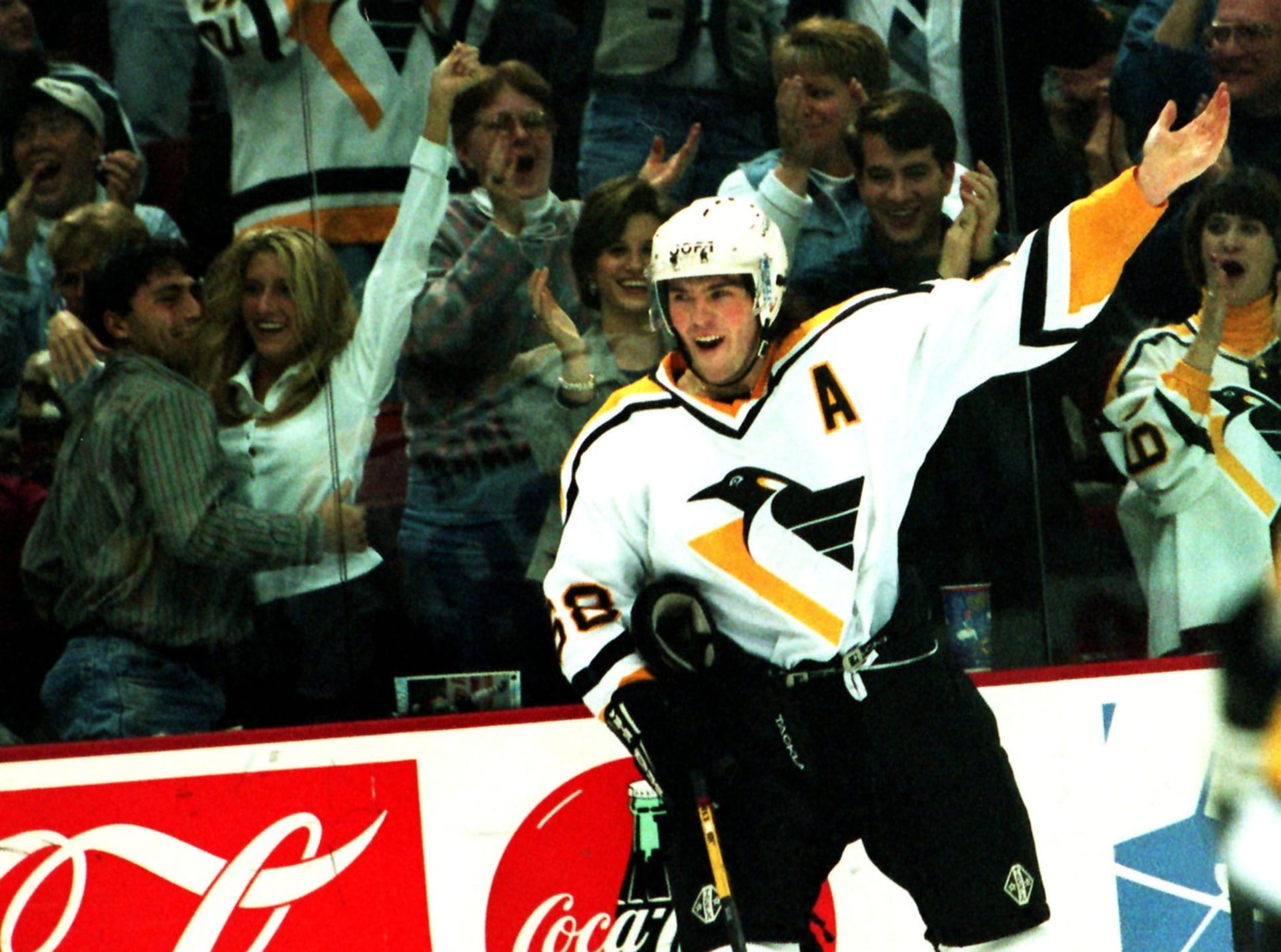 Jaromír Jágr v dresu Pittsburgh Penguins.