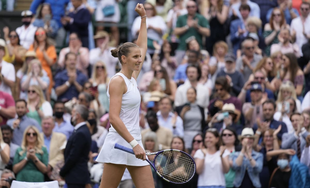 Karolína Plíšková doletěla na Wimbledonu až do finále.