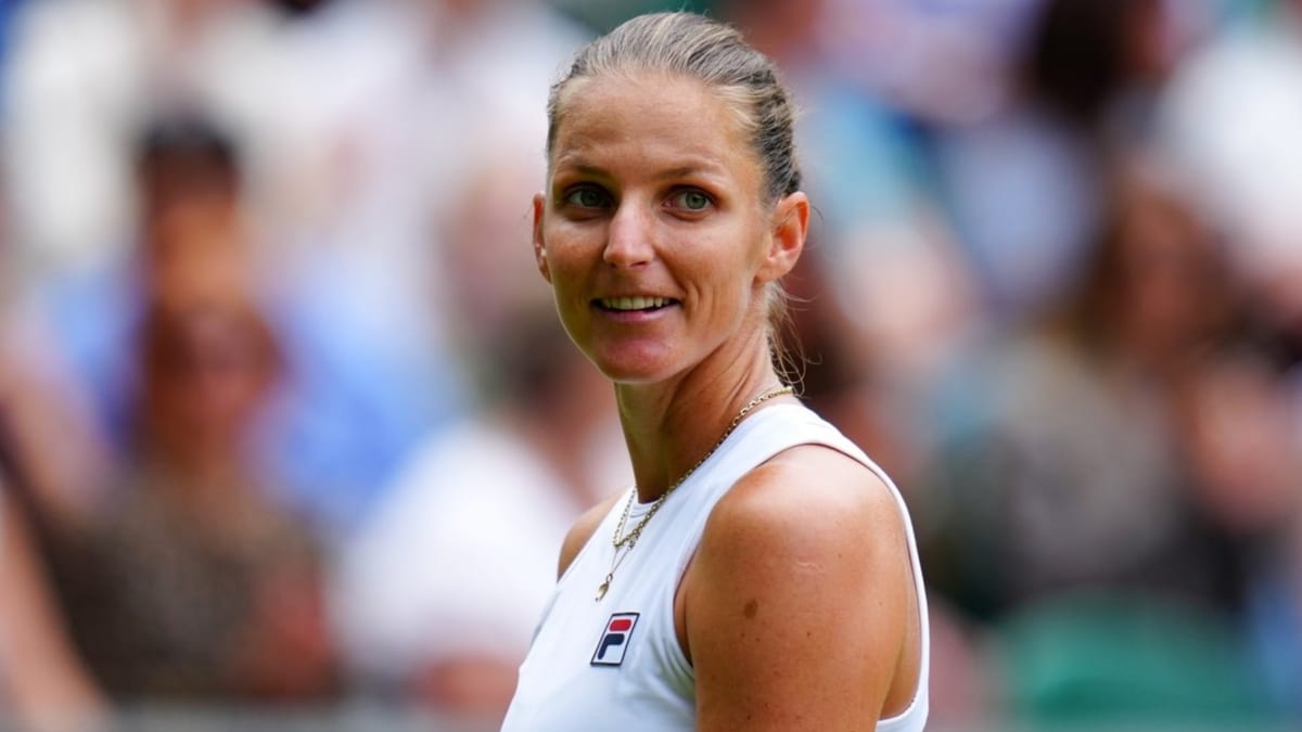 Karolína Plíšková si ve Wimbledonu zahraje finále. Bělorusku Sabalenkovou přehrála ve třech setech.