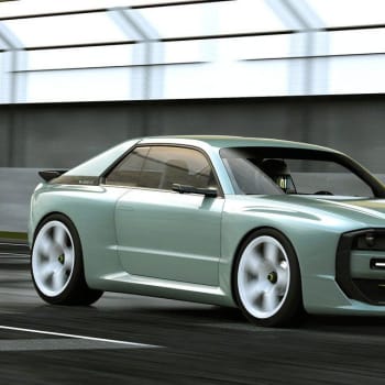 Elektrické kupé E-Legend EL1 nezapře inspiraci legendárním Audi Quattro.