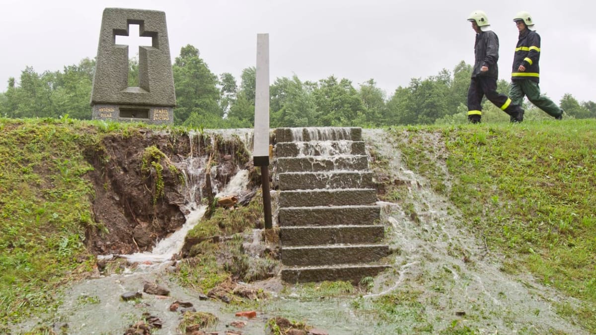 Ležáky voda zaplavila už v roce 2013.