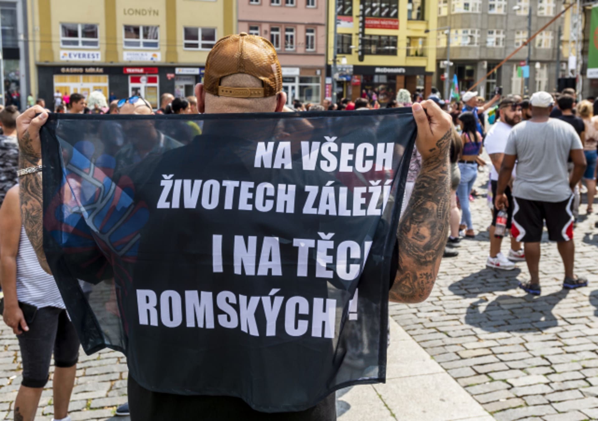 Protest v Ústí nad Labem