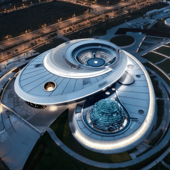 Muzeum astronomie v Šanghaji.