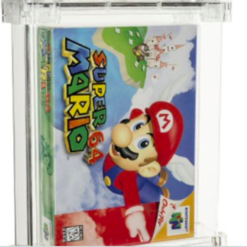 Nerozbalená videohra Super Mario se vydražila za desítky milionů