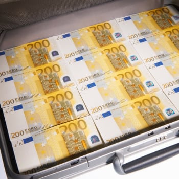 Kufřík s eury