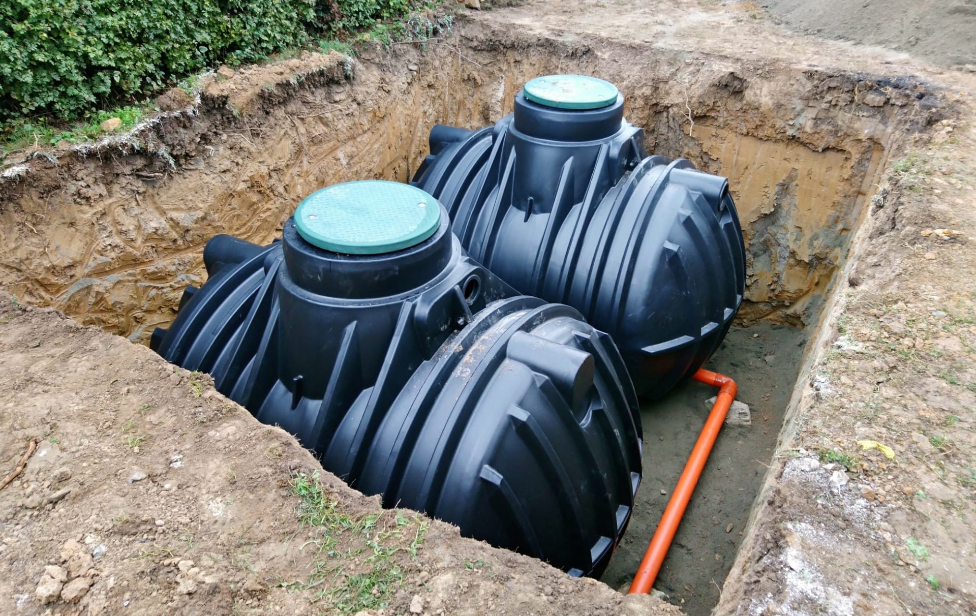 Podzemní nádrže na dešťovou vodu