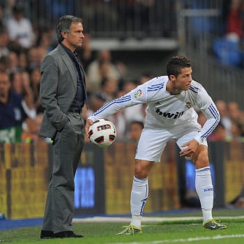 José Mourinho a Cristiano Ronaldo