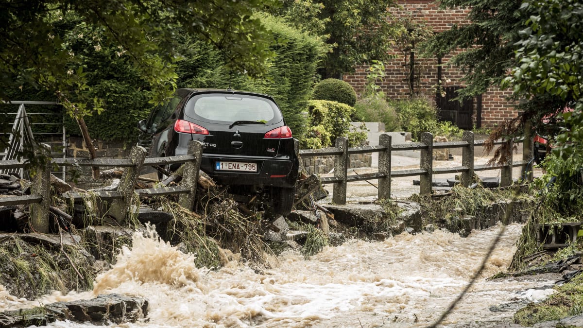 Belgii sužují mohutné záplavy.