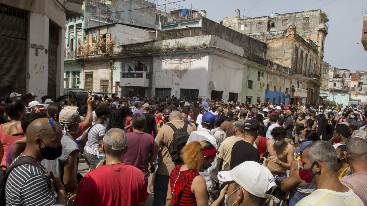 Protesty na Kubě jsou největší od roku 1994.