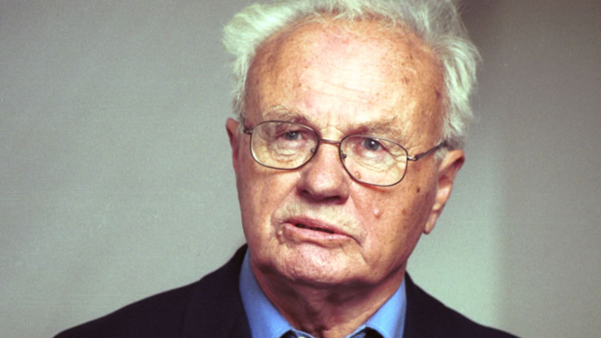Profesor Vladimír Beneš v roce 2003