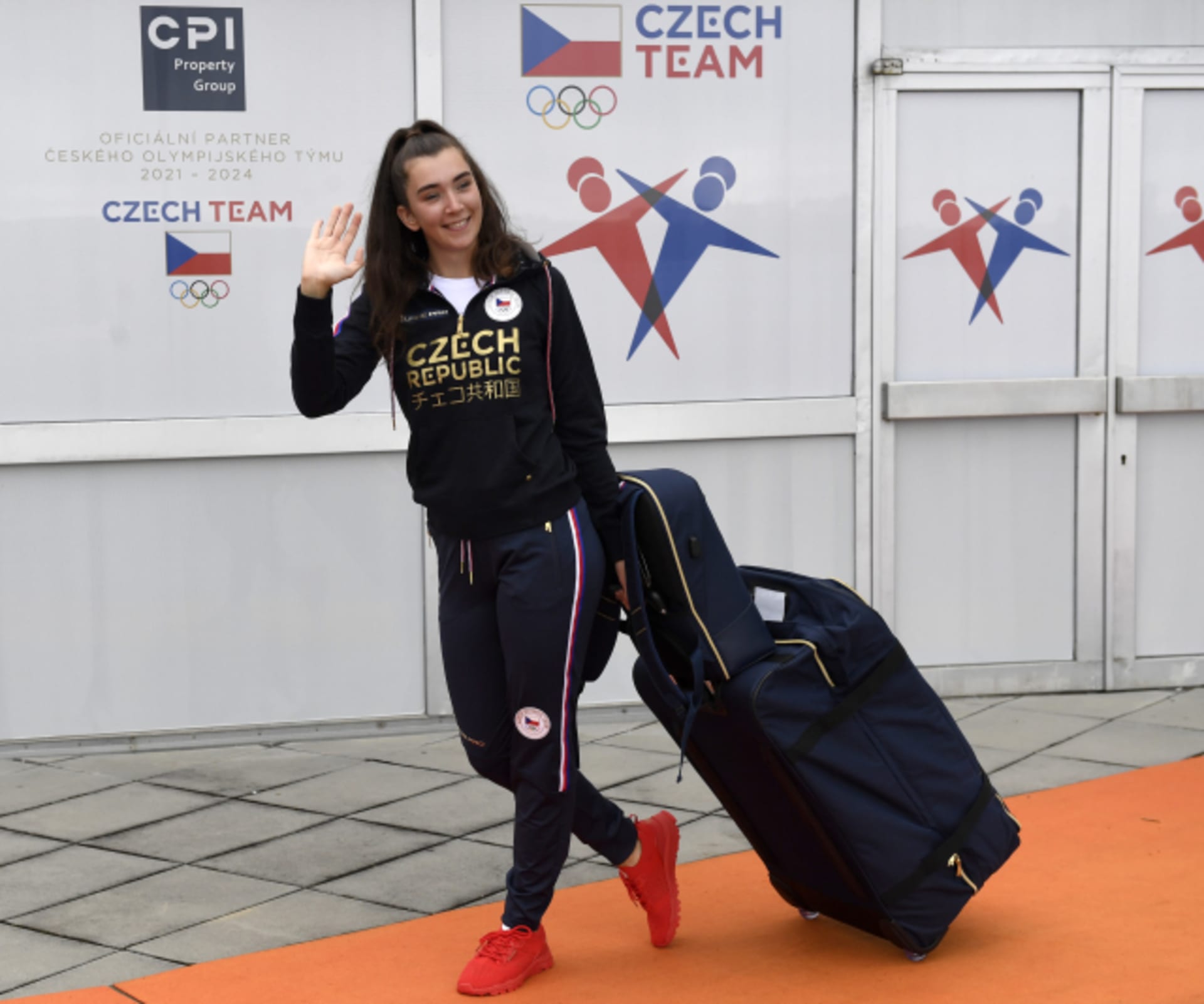 Marie Horáčková je na své první olympiádě.