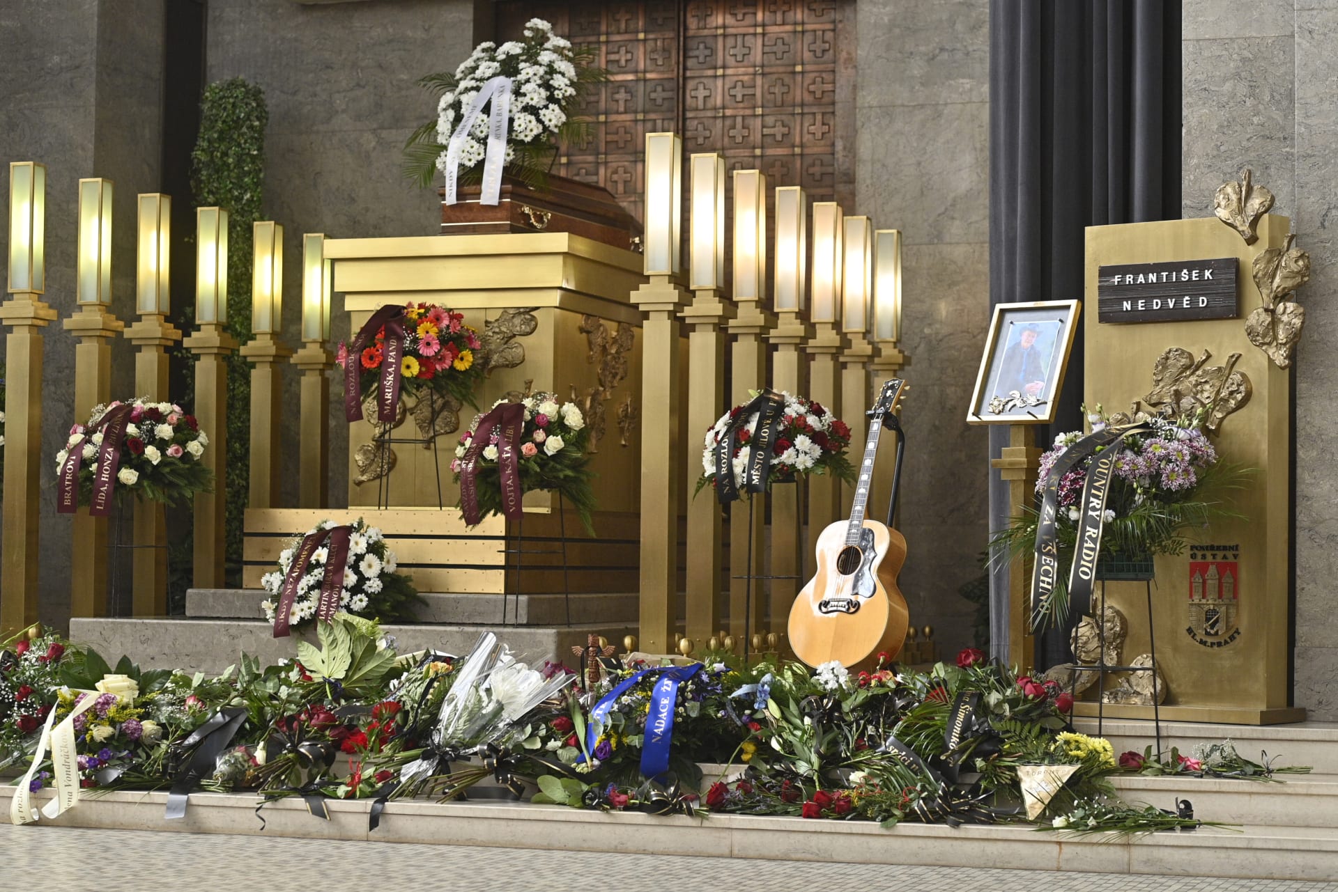 Pohřeb Františka Nedvěda