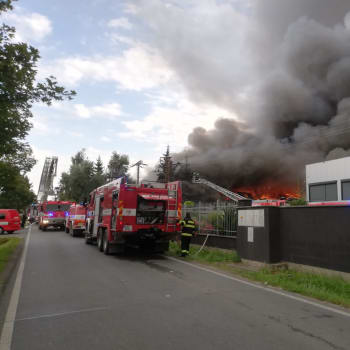 Požár v Uhříněvsi