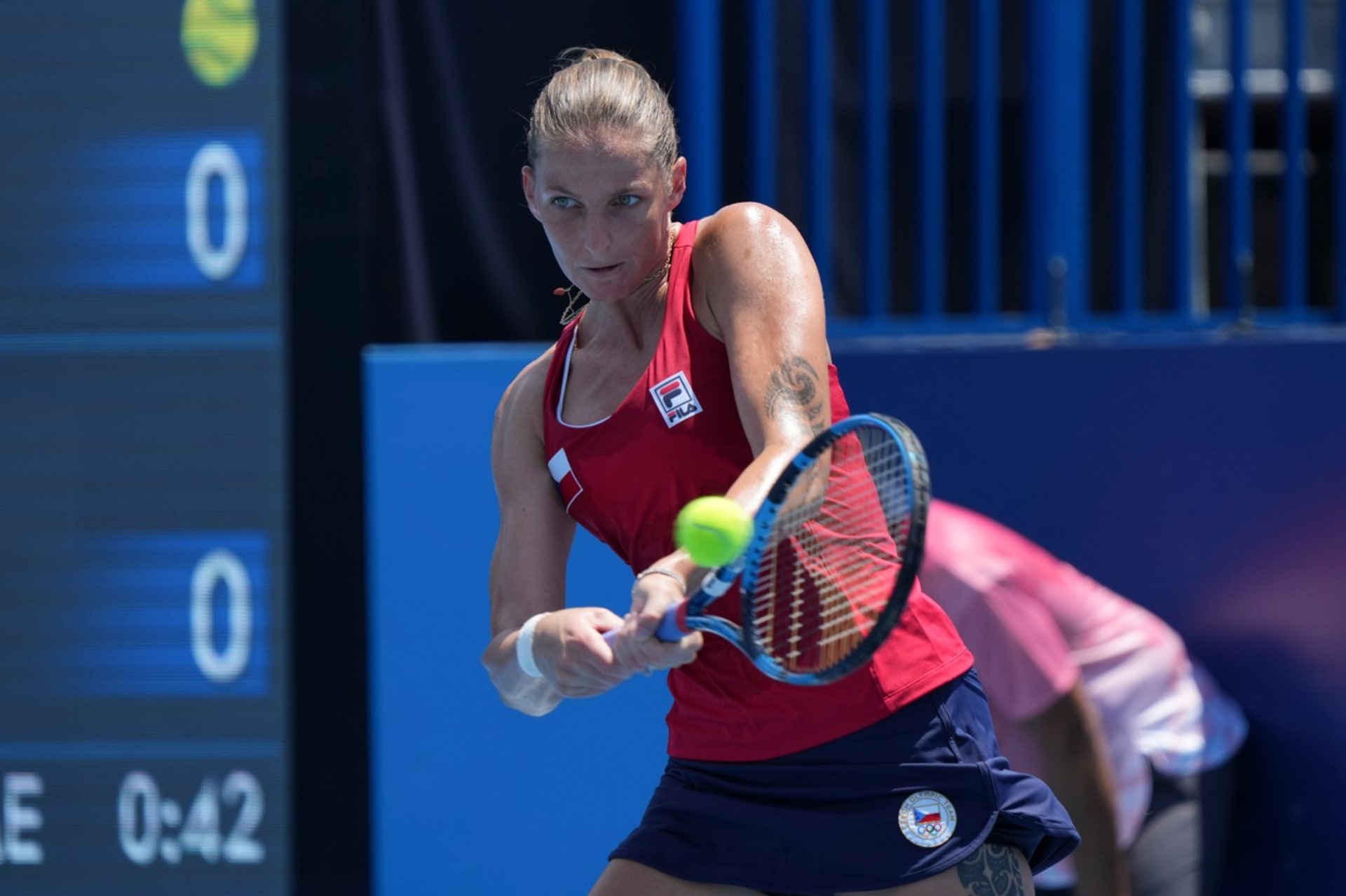 Karolína Plíšková jako třetí česká tenistka postoupila do osmifinále.