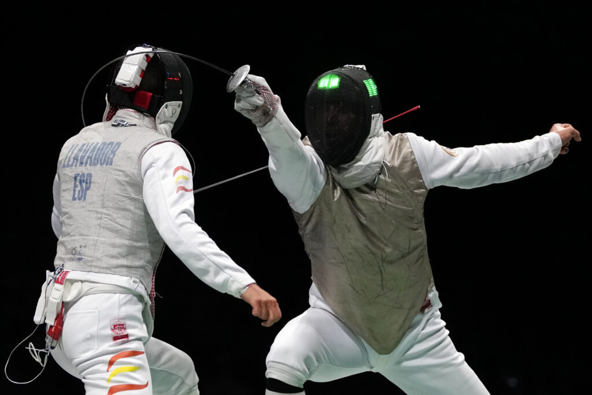 Alexander Choupenitch (vpravo) na Letních olympijských hrách 2021 v Tokiu