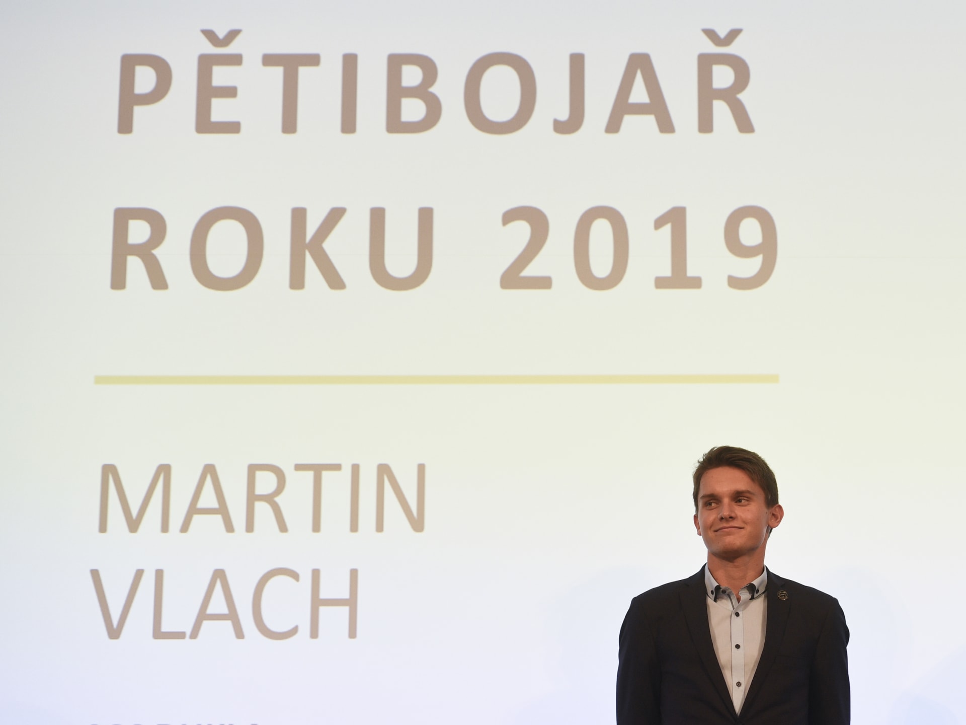 Martin Vlach se stal sportovcem roku 2019.