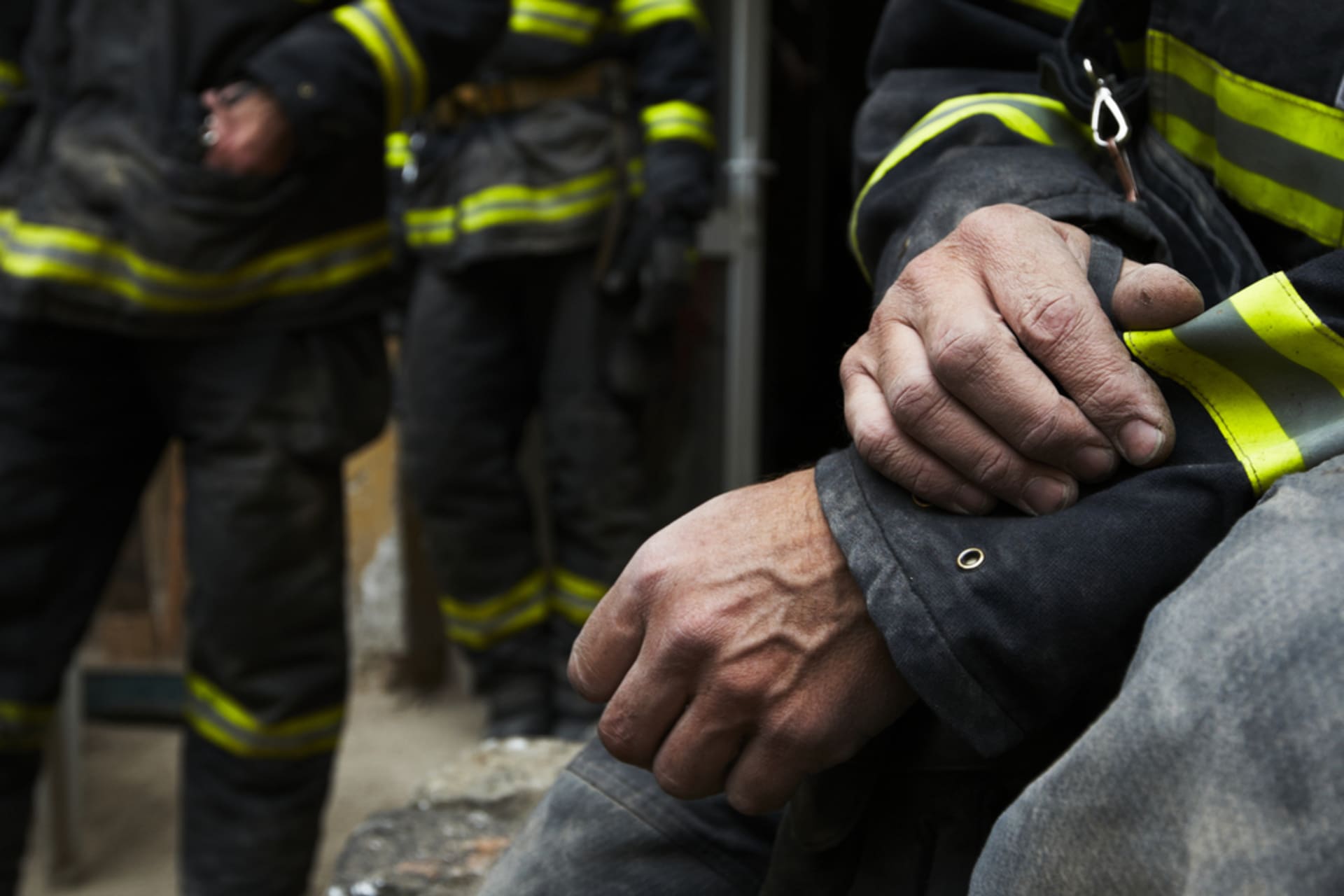 Dobrovolní hasiči z Radiměře truchlí za zesnulého kolegu. (ilustrační snímek)
