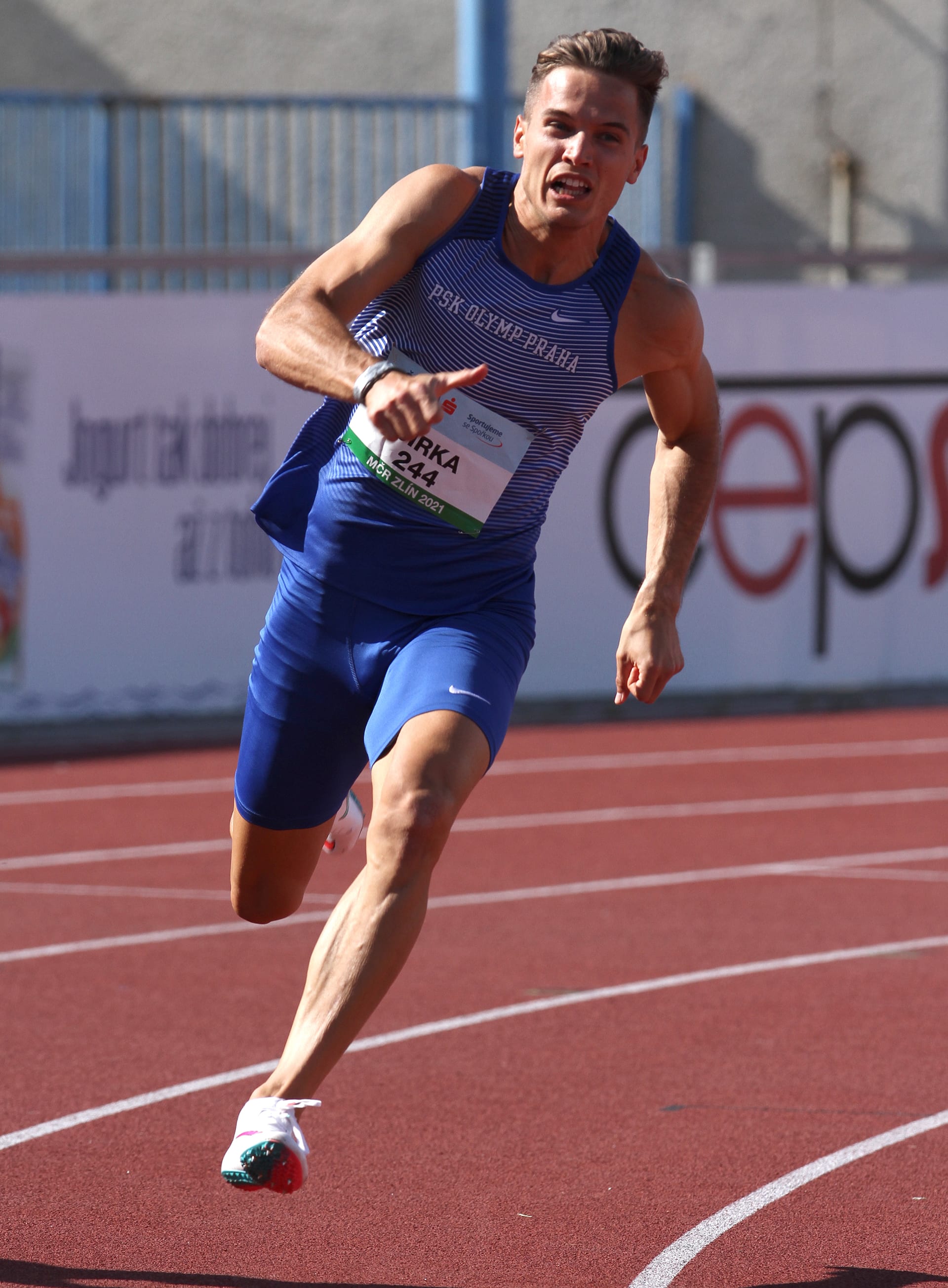 Jan Jirka je několikanásobným mistrem ČR v běh una krátkých tratích.