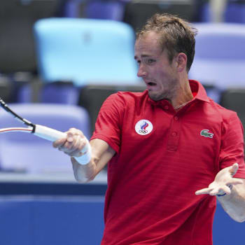 Ruský tenista Daniil Medveděv
