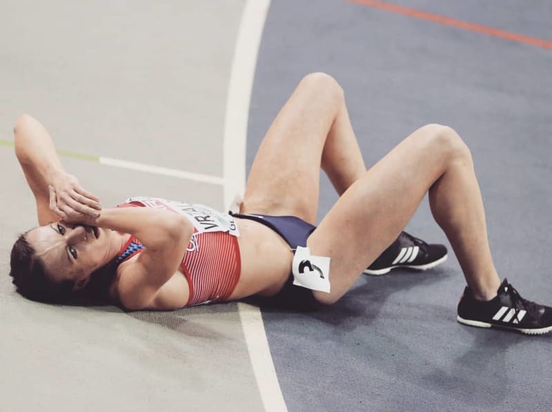Běžkyně Simona Vrzalová v roce 2019 v Glasgow (autor: Simona Vrzalová)