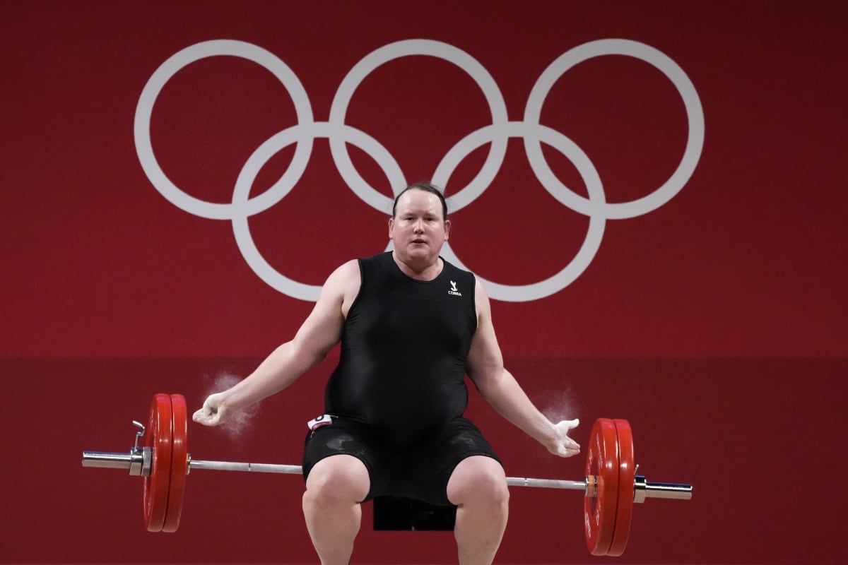 Laurel Hubbardová na olympijských hrách zklamala.