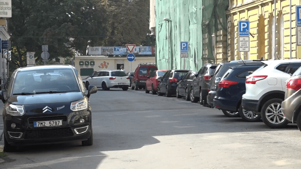 Parkování v Olomouci