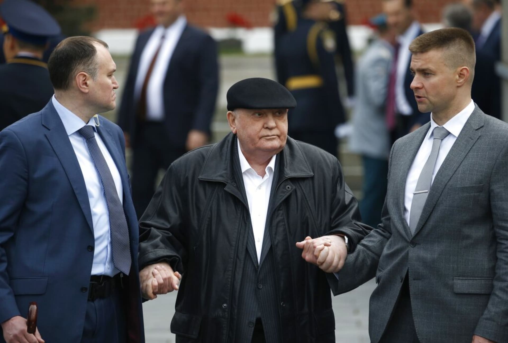 Gorbačov v roce 2019 na Den vítězství při příležitosti oslav konce II. světové války 