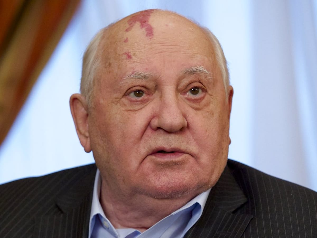 Michail Gorbačov v roce 2016