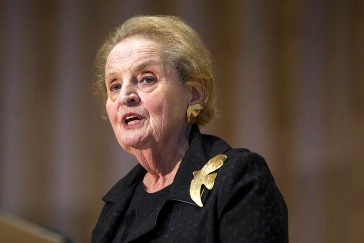 Madeleine Albrightová v roce 2016