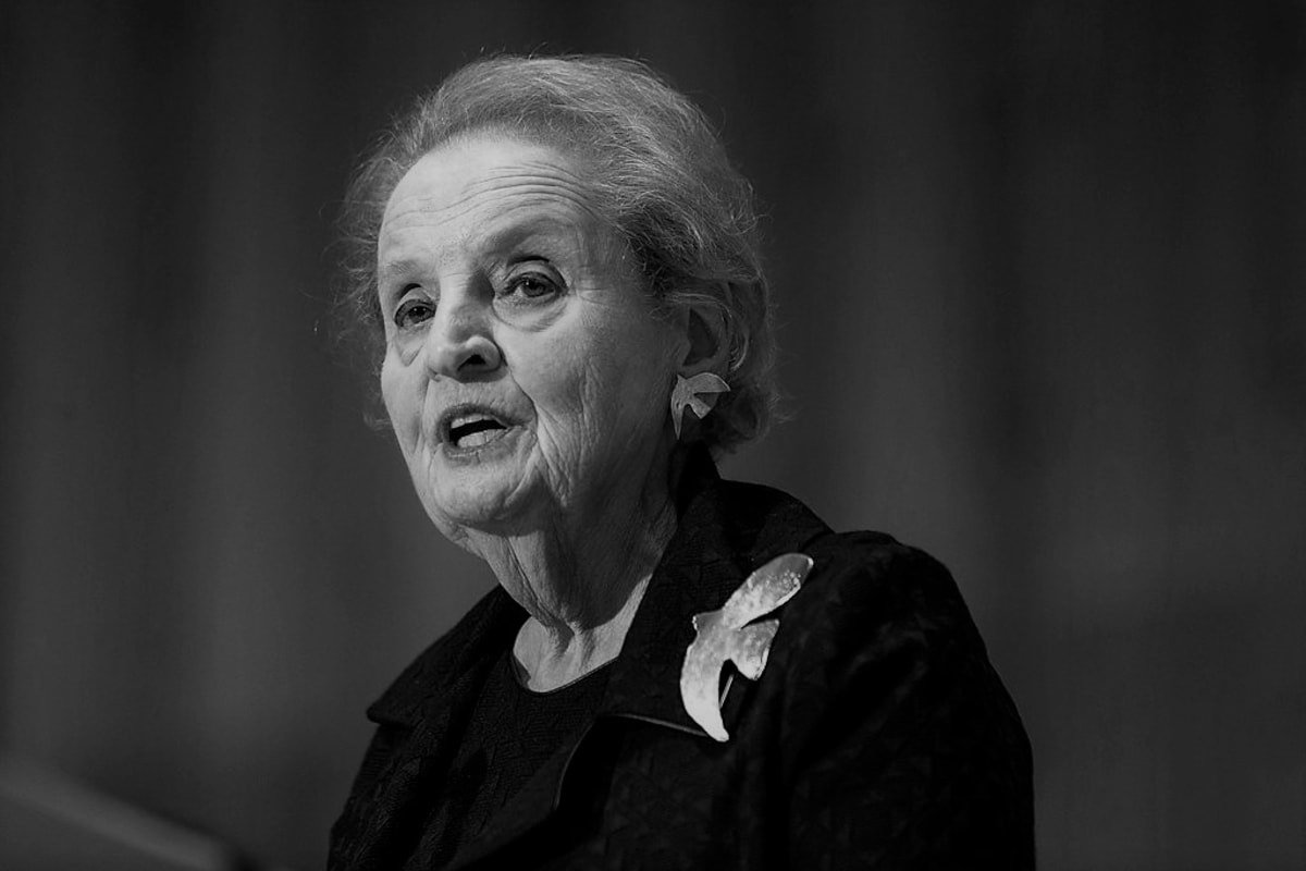 Madeleine Albrightová byla svého času považovaná za nejvlivnější ženu na světě.