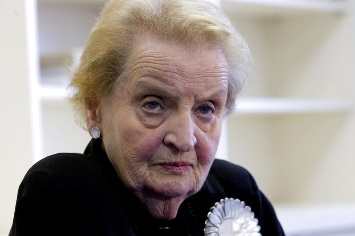 Madeleine Albrightová v roce 2013