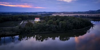 Letohrádek Portz Insel: Romantické místo pro milovníky přírody a kvalitního BIO vína