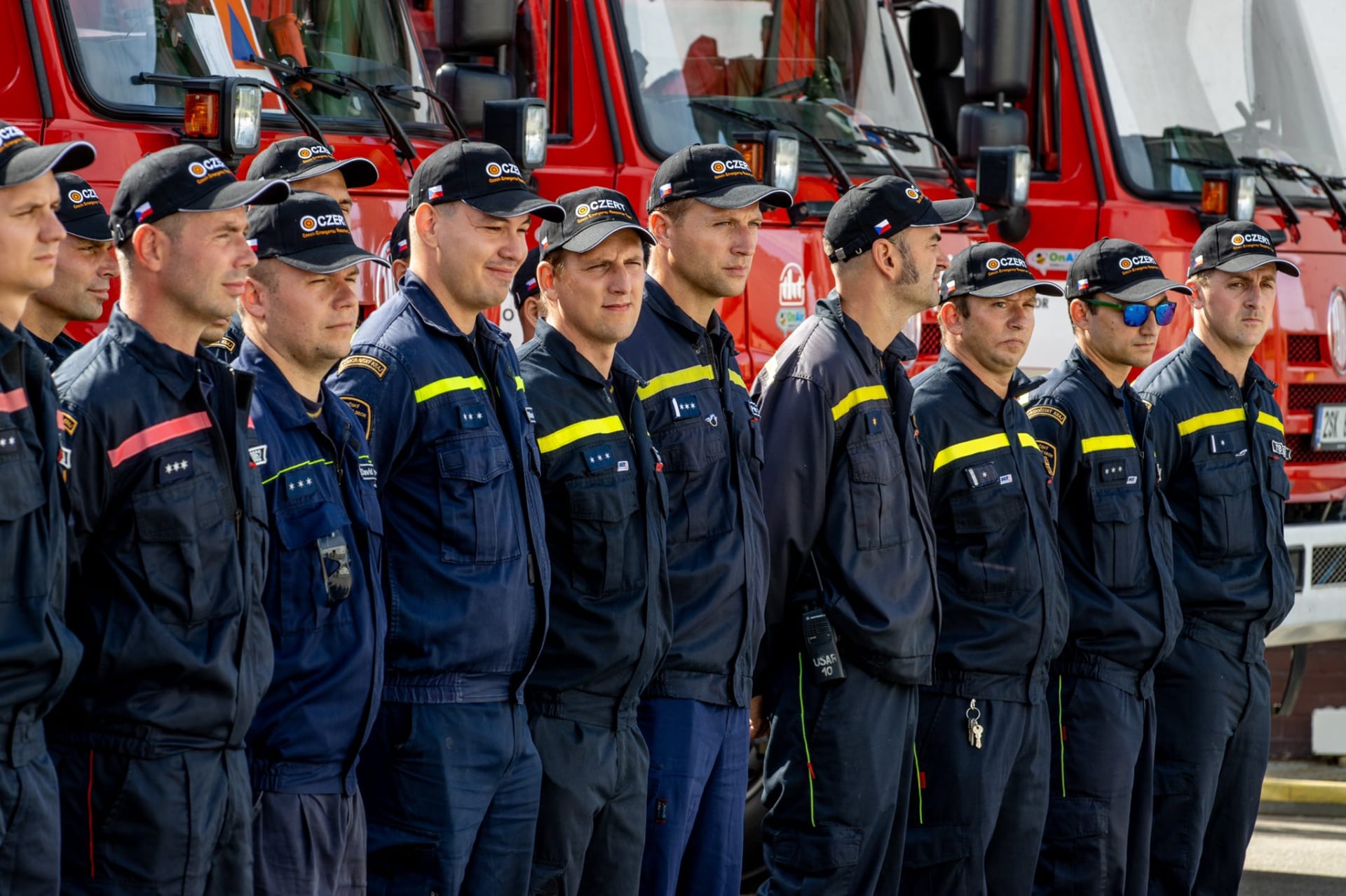 Čeští hasiči urazí na pomoc Řecku sužovanému lesními požáry.