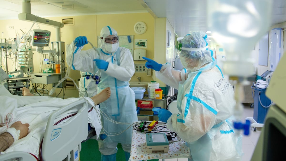V ruské nemocnici zemřelo kvůli nedostatku kyslíku devět lidí. (Ilustrační foto)