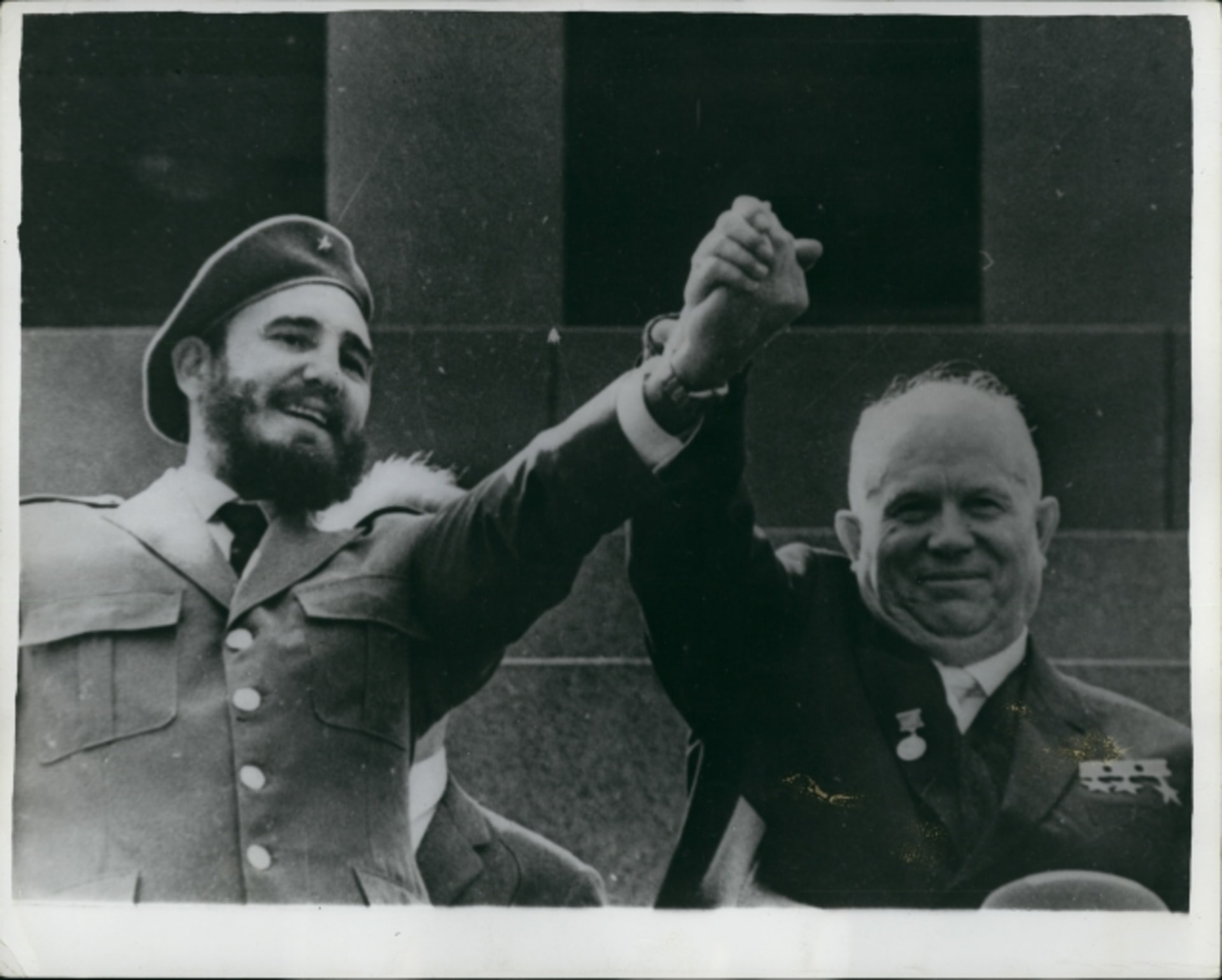 Fidel Castro a Nikita Chruščov v roce 1963