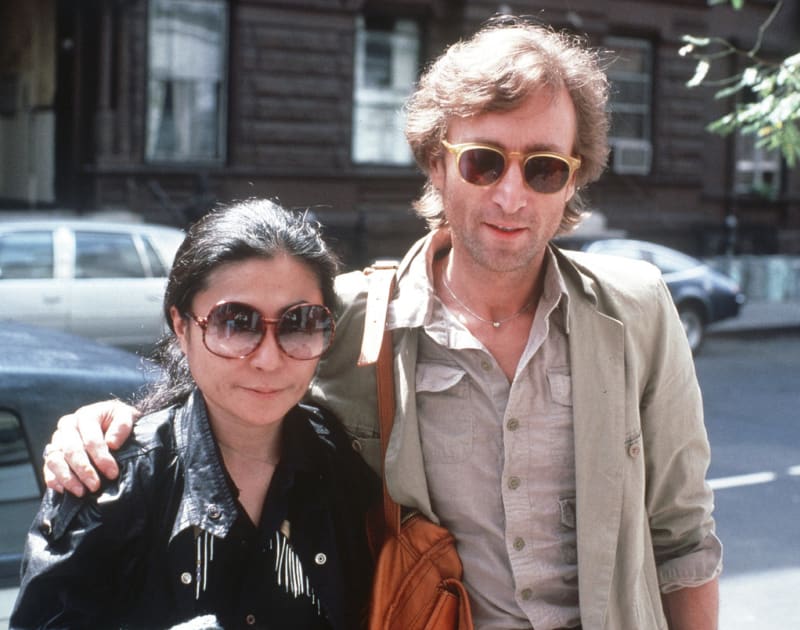 Yoko Ono a John Lennon v roce 1980 v New Yorku