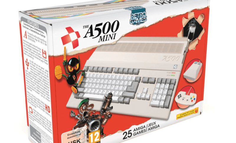 Retro konzole Amiga 500 bude v prodeji na jaře příštího roku.