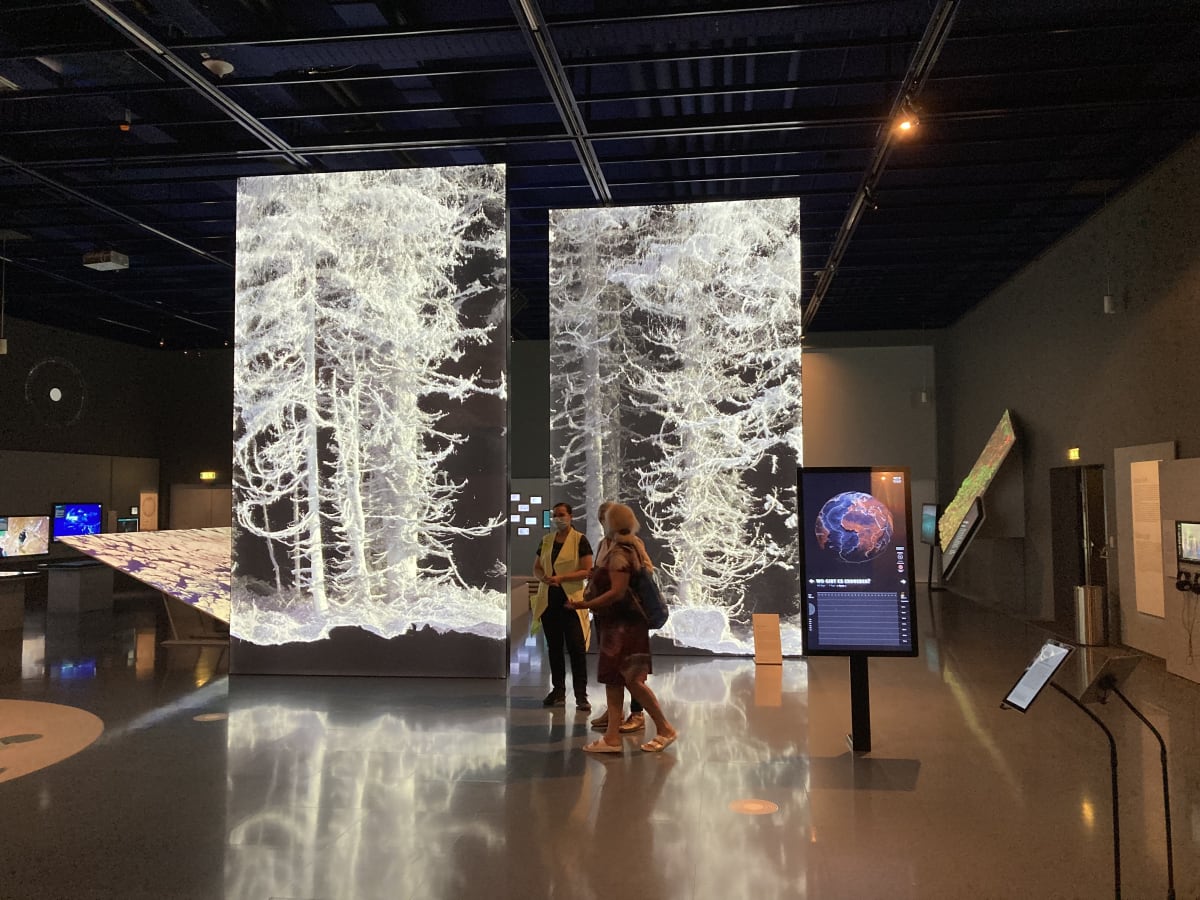 Muzeum Ars Electronica Center nabízí plno interakcí.