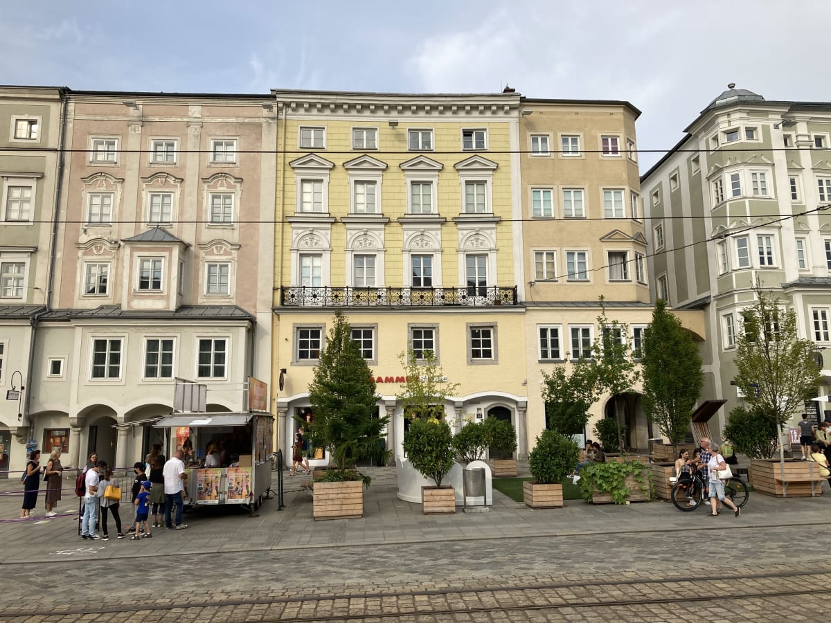 Oblíbené náměstí Hauptplatz