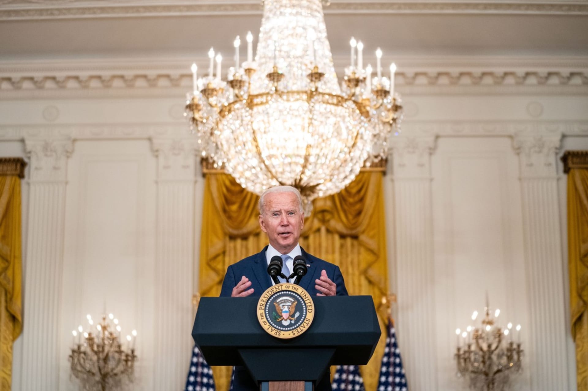 Americký prezident Joe Biden: Evakuace z Afghánistánu byla neobyčejný úspěch.