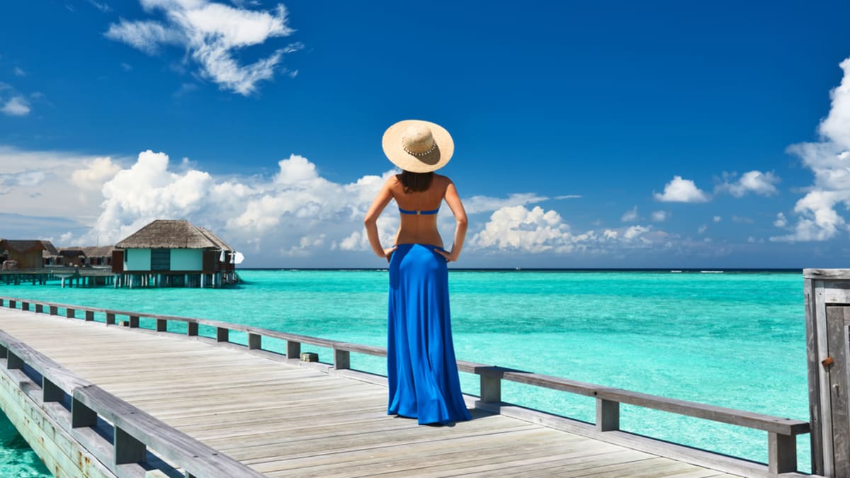 Karolína Plíšková si užívala dovolenou na Bahamách.