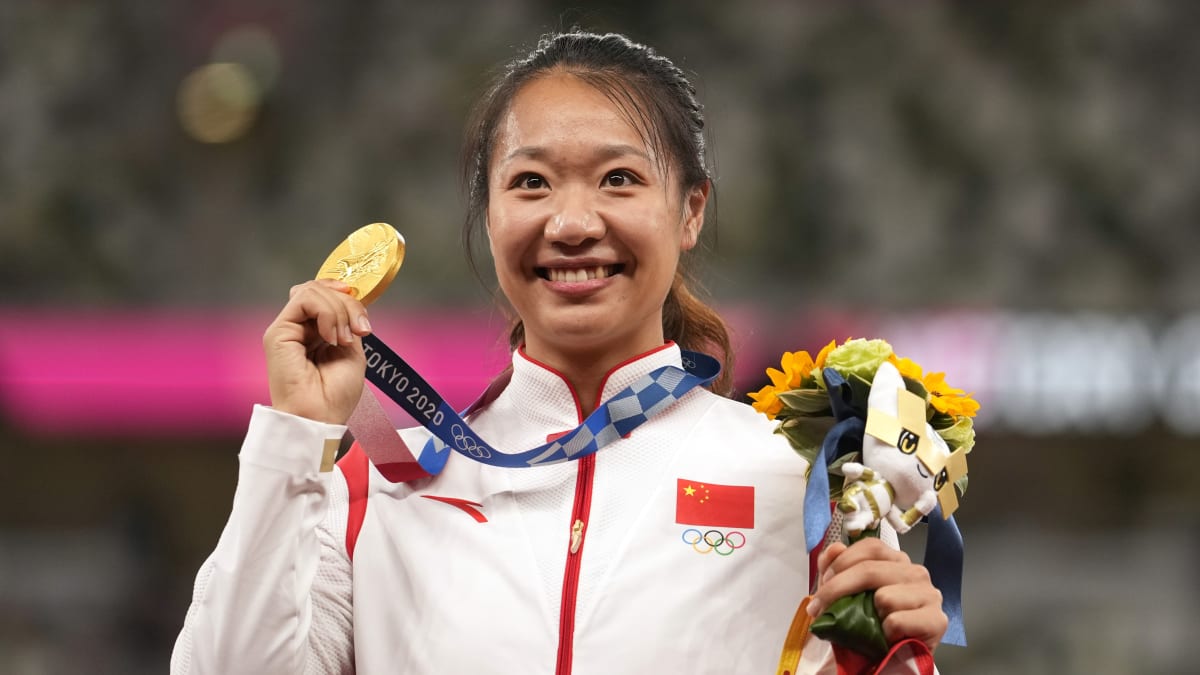 Jednou z čínských olympijských vítězek se stala oštěpařka Shiying Liu.  