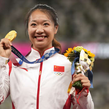 Osštěpařka Shiying Liu na olympiádě v Tokiu
