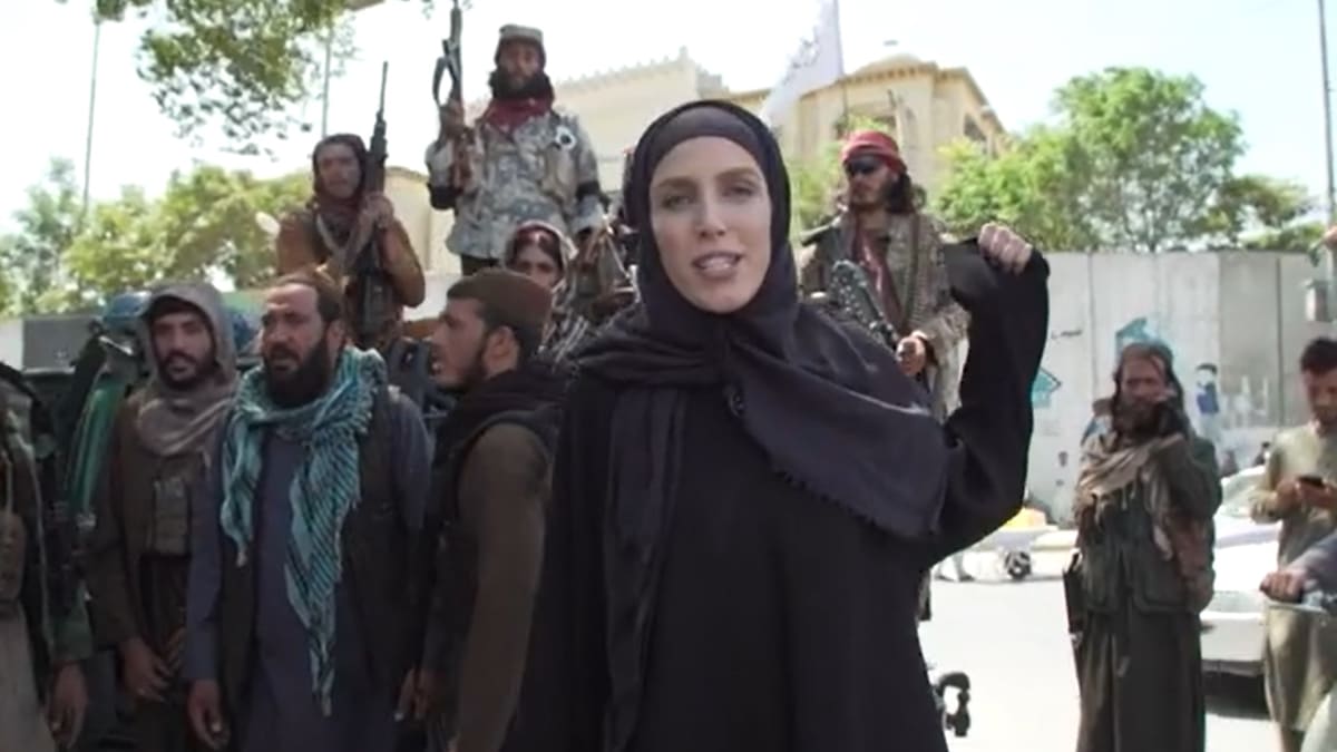 Reportérka CNN Clarissa Wardová mapuje dění v Kábulu, který už kontroluje Tálibán