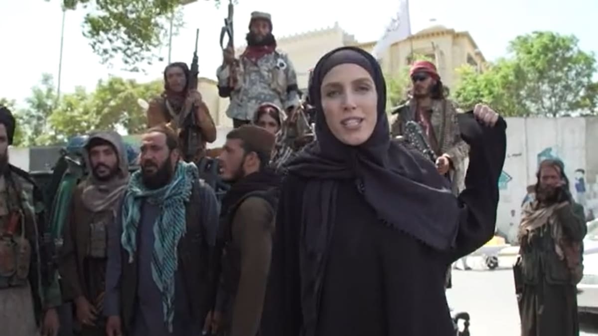 Reportérka CNN Clarissa Wardová mapuje dění v Kábulu, který už kontroluje Tálibán